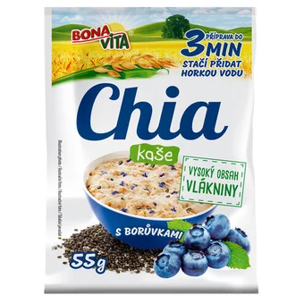 CHIA KAŠA S ČUČORIEDKAMI 55G CHIA KAŠA S ČUČORIEDKAMI 55G